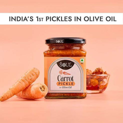 ADF Soul Carrot Pickle in Olive Oil